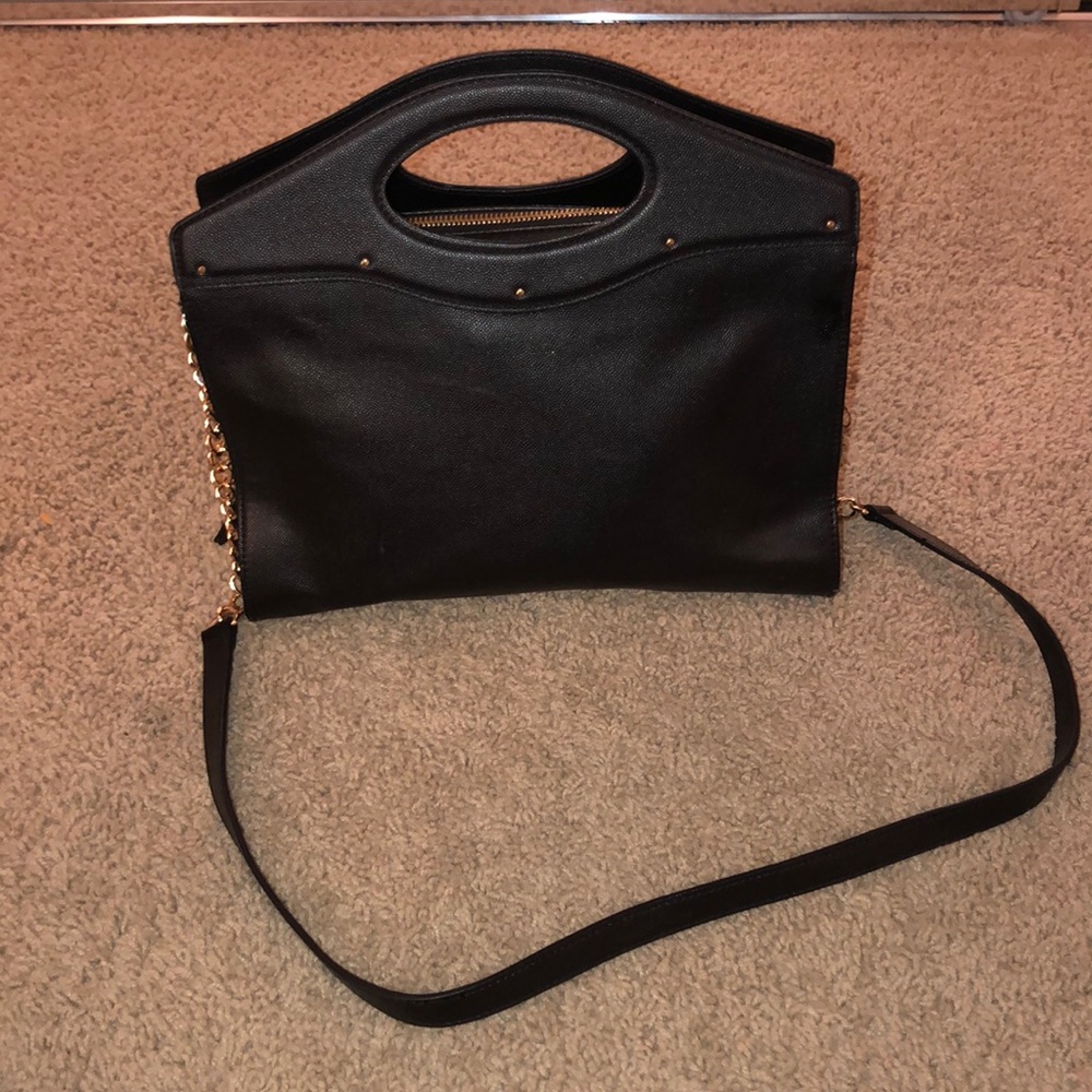 Black crossbody bag